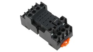 Relay Socket, Poles 4, 10A, 300V, Screw Terminal, RS PRO RKE / RS PRO RKF